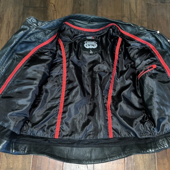 Highway One Leather Riding Coat Size Large - Picture 5 of 16